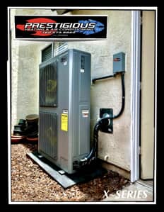 AC PRO X-SERIES INVERTER AC INSTALLATION by PRESTIGIOUS HEATING & AIR CONDITIONING Carlsbad CA